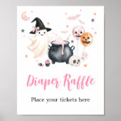 Poster Panneau de tirage au sort de couche Bébé fantôme r (Devant)