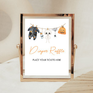 Poster Panneau de tirage au sort de couche Little Boo Clo