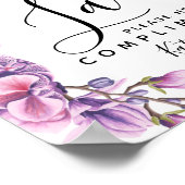 Poster panneau de toilettes pour dames - corbeille d'arti (Coin)