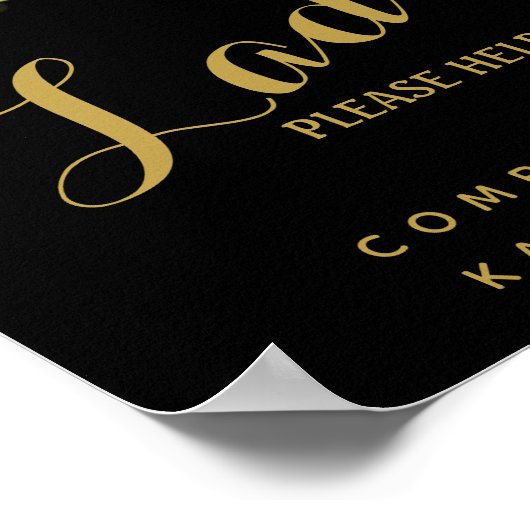 Poster panneau de toilettes pour dames - panier d'article (Coin)