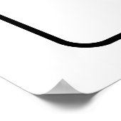 Poster Panneau de toilettes pour hommes amusant (Coin)