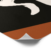 Poster Panneau de vente Brown, Signal de magasin de détai (Coin)