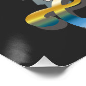 Poster Panneau de voeux de Casablanca (Coin)