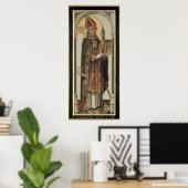 Poster Panneau de vote montrant St. Ansgar, 1457 (Bureau à domicile)