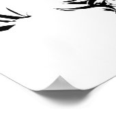 Poster Panneau décoratif, Gris foncé, Cachet à charbon de (Coin)