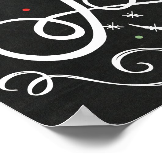 Poster Panneau Desserts (Coin)