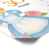 Poster Panneau d'étape du premier anniversaire d'Alice au (Coin)