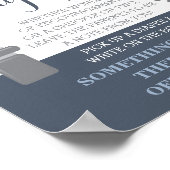 Poster Panneau Diapositives de nuit, Cravate de la cale,  (Coin)