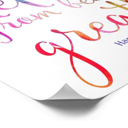 Poster Panneau d'impression de la partie de retrait de l' (Coin)