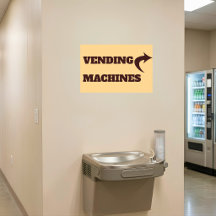 Panneau directionnel pour distributeurs automatiqu