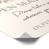 Poster Panneau d'ouverture du Mariage d'ivoire d'automne  (Coin)