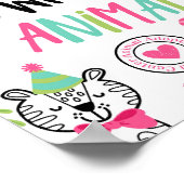 Poster Panneau du Centre d'adoption des animaux de fête (Coin)