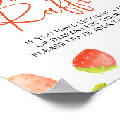 Poster Panneau du jeu de fraises Berry Sweet Diaper (Coin)