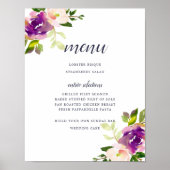 Poster Panneau du menu Bloom dynamique (Devant)