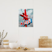 Poster Panneau du Motel Stardust (Cuisine)