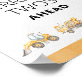 Poster Panneau du Parti Deux Jumeaux Terrible du Camion d (Coin)