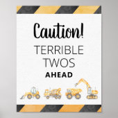 Poster Panneau du Parti Deux Jumeaux Terrible du Camion d (Devant)