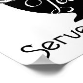 Poster Panneau du restaurant du jour frais du Thé sucré (Coin)