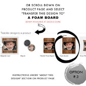 Poster Panneau en bois rustique de bienvenue aux funérail