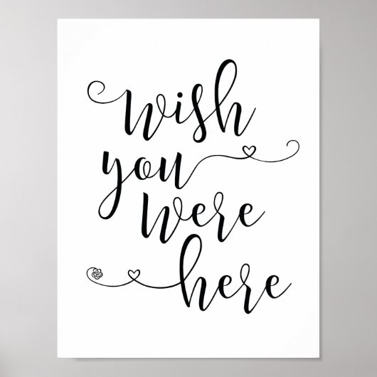 Poster Panneau en souvenir - vous nous manquez (Devant)