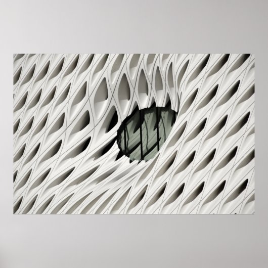 Poster Panneau en verre couleur noire ovale sur surface b (Devant)