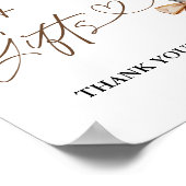 Poster Panneau Espresso Martini Fêtes des mariées Cartes  (Coin)