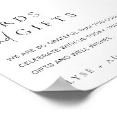 Poster Panneau Estelle Moderne Minimale Cartes & Cadeaux (Coin)