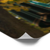 Poster Panneau extérieur Biergarten, Allemagne (Coin)