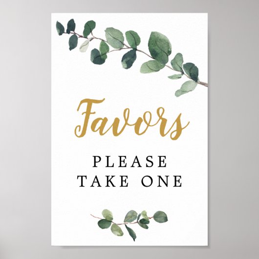 Poster Panneau Favorise Eucalyptus (Devant)