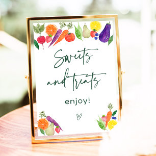 Poster Panneau Fermiers cultivés localement Marché des fr