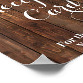 Poster Panneau Fête des mariées de la carte Sunflower Pla (Coin)