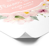 Poster Panneau Fête des mariées rose (Coin)