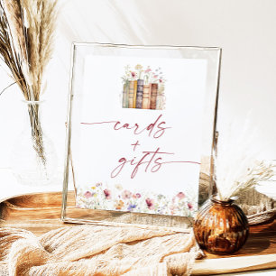 Poster Panneau Fête des mariées Storybook Cartes et cadea