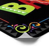 Poster Panneau Fiesta BAR Party (Coin)