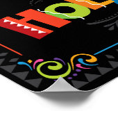 Poster Panneau Fiesta HOLA Party (Coin)
