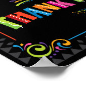 Poster Panneau Fiesta MERCI Party (Coin)