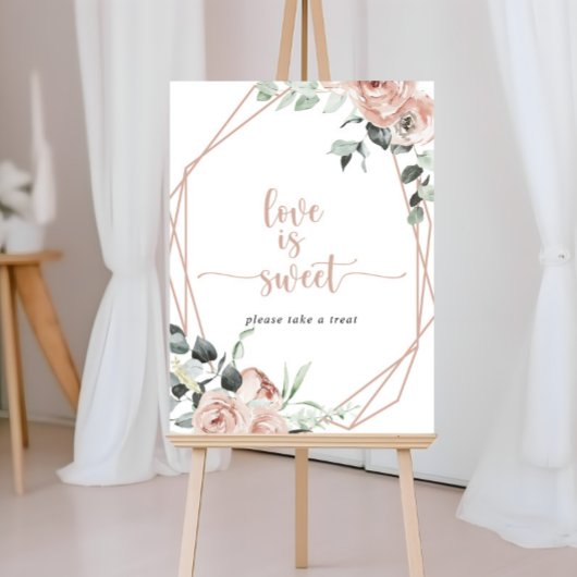 Poster Panneau Fleur de Rose Poussiéreuse Classique Amour