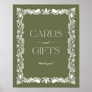 Poster Panneau Green Talavera Cartes et Cadeaux Espagnol
