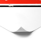 Poster Panneau Grunge 'Go Away' (Coin)