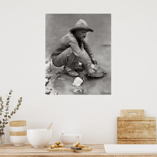 POSTER PANNEAU JAUNE (Cuisine)