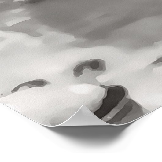 POSTER PANNEAU JAUNE (Coin)