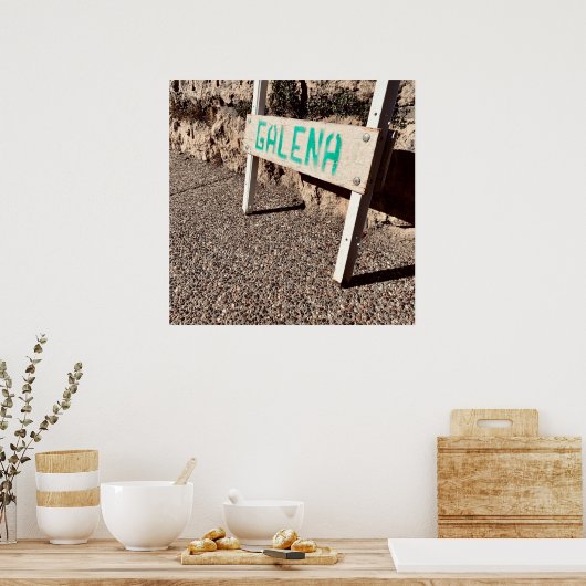 Poster panneau latéral de galène (Cuisine)