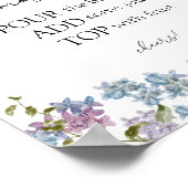 Poster Panneau Lavande et Lilacs Mimosa (Coin)