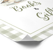 Poster Panneau Livres et Cadeaux Canard Mallard Gingham p (Coin)