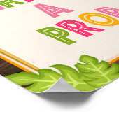 Poster Panneau Luau pour Accessoire (Coin)
