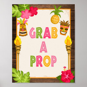 Poster Panneau Luau pour Accessoire
