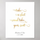 Poster Panneau Mariage (Devant)