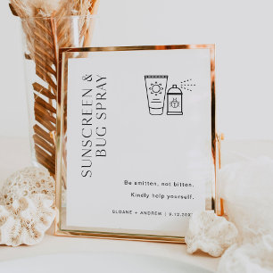 Poster Panneau Mariage À Écran LARGE Et Bogue