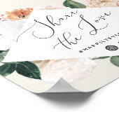 Poster Panneau Mariage Boho Blooms (Coin)