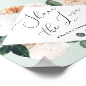 Poster Panneau Mariage Boho Blooms (Coin)